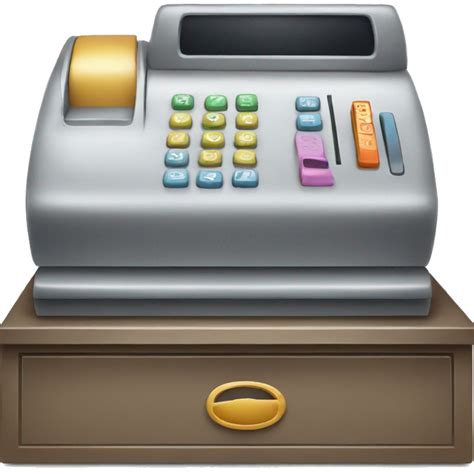 cash register emoji